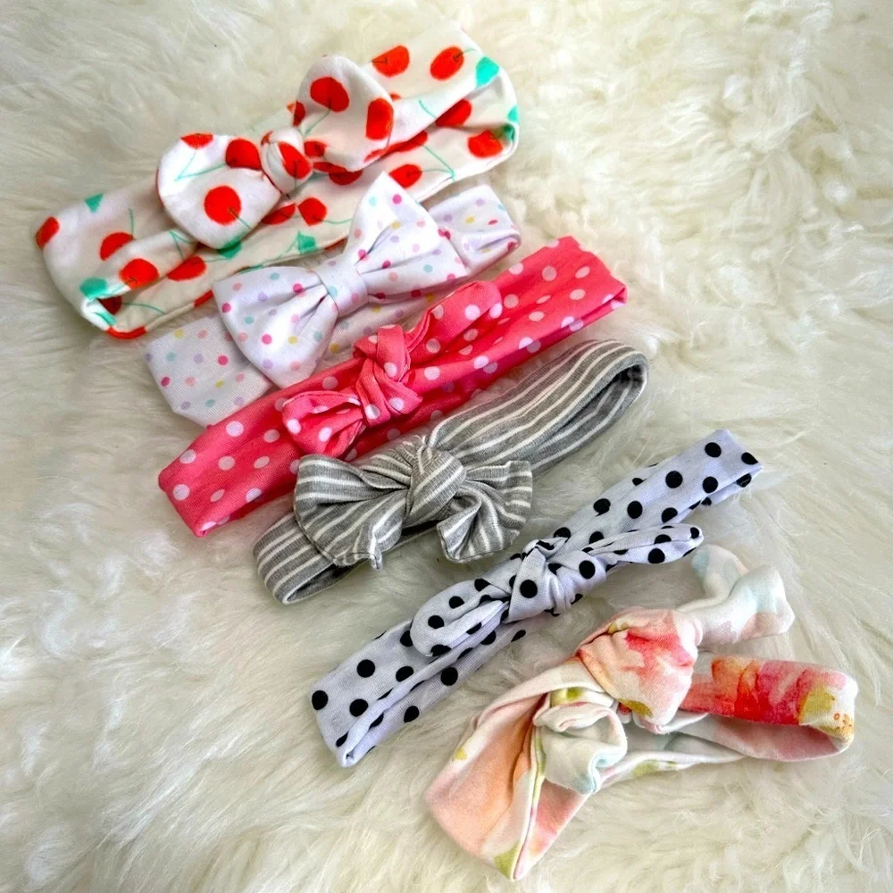 5/$30 Baby Girl 6 piece hair accessory